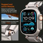 SPIGEN DURAPRO ARMOR narukvica za APPLE WATCH 4 / 5 / 6 / 7 / 8 / 9 / SE / ULTRA 1 / 2 (42 / 44 / 45 / 49 mm) (GREY) - Slika 11