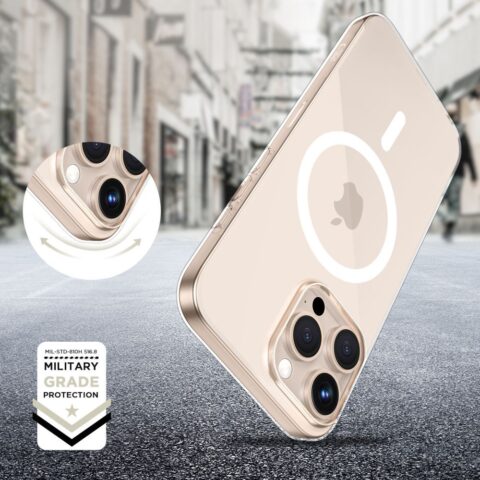 TECH-PROTECT FLEXAIR HYBRID MAGSAFE zaštita za iPHONE 16E / 17E (prozirna) - Slika 3