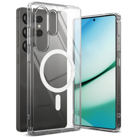 RINGKE FUSION MAGNETIC MAGSAFE zaštita GALAXY S25 ULTRA (prozirna) - Slika 4