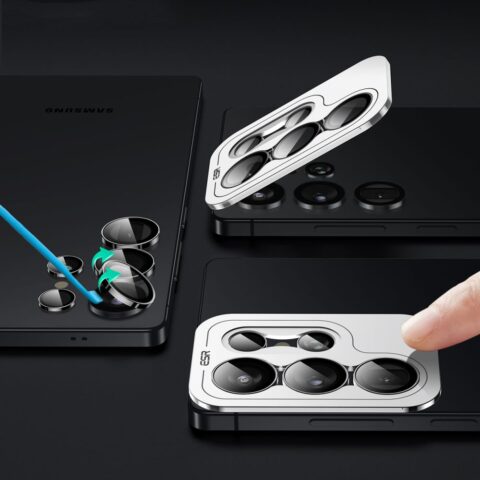 ESR ARMORITE CAMERA PROTECTOR zaštita kamere GALAXY S25 ULTRA (crni rub) - Slika 5