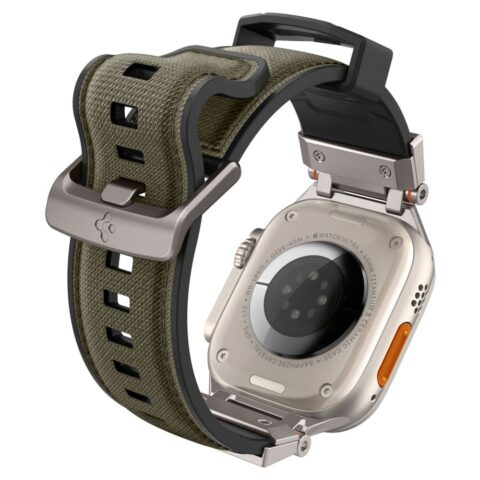 SPIGEN DURAPRO ARMOR narukvica za APPLE WATCH 4 / 5 / 6 / 7 / 8 / 9 / SE / ULTRA 1 / 2 (42 / 44 / 45 / 49 mm) (MILITARY GREEN) - Slika 6