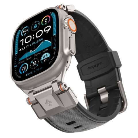SPIGEN DURAPRO ARMOR narukvica za APPLE WATCH 4 / 5 / 6 / 7 / 8 / 9 / SE / ULTRA 1 / 2 (42 / 44 / 45 / 49 mm) (GREY) - Slika 7