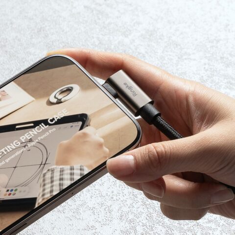 RINGKE USB 3.2 GEN 2X2 TIP-C 90 stupnjeva kabel PD240W 200cm - Slika 8