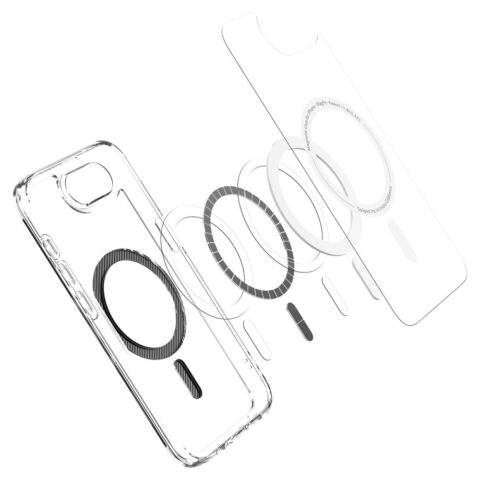 SPIGEN ULTRA HYBRID MAGSAFE zaštita za iPHONE 16E / 17E (CARBON FIBER) - Slika 9