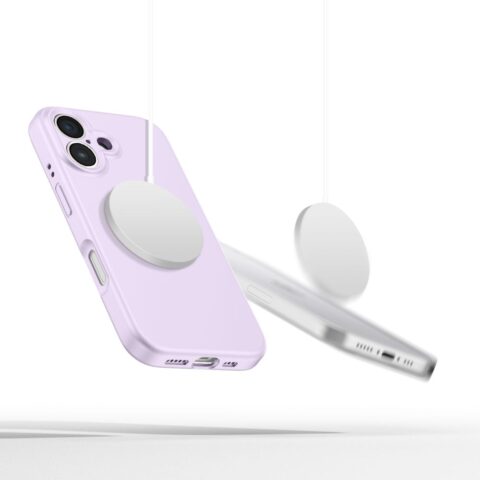 TECH-PROTECT LIQUID SILICONE MAGSAFE zaštita za iPHONE 16 (MAUVE) - Slika 3