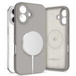 TECH-PROTECT LIQUID SILICONE MAGSAFE zaštita za iPHONE 16 (STONE GREY)