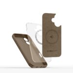 TECH-PROTECT LIQUID SILICONE MAGSAFE zaštita za iPHONE 16 (CHOCOLATE BROWN) - Slika 4