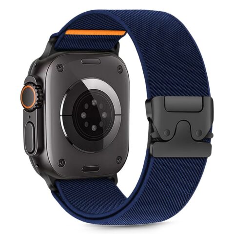 TECH-PROTECT NYLON CLASP APPLE WATCH 6 / 7 / 8 / 9 / 10 / SE / ULTRA 1 / 2 (44 / 45 / 46 / 49 mm) (NAVY) - Slika 1