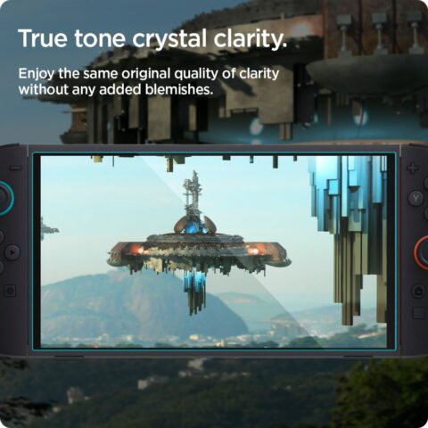 SPIGEN GLAS.TR ”EZ FIT” 2 kaljena stakla za NINTENDO SWITCH 2 - Slika 11