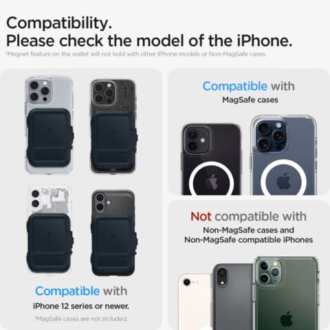 SPIGEN LOCK FIT MAGSAFE univerzalni MAGNETIC CARD novčanik (METAL SLATE) - Slika 10