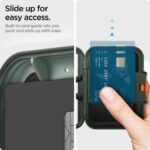 SPIGEN LOCK FIT MAGSAFE univerzalni MAGNETIC CARD novčanik (MILITARY GREEN) - Slika 17