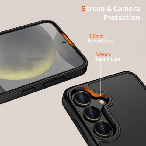 TECH-PROTECT MAGMAT zaštita za Samsung Galaxy S25 EDGE (MATTE BLACK) - Slika 3