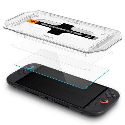 SPIGEN GLAS.TR ”EZ FIT” 2 kaljena stakla za NINTENDO SWITCH 2 - Slika 2