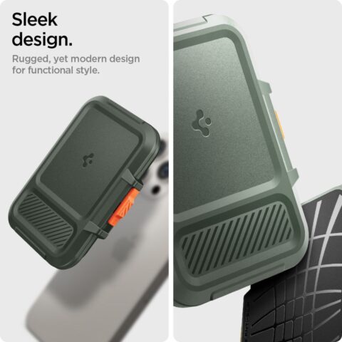 SPIGEN LOCK FIT MAGSAFE univerzalni MAGNETIC CARD novčanik (MILITARY GREEN) - Slika 21