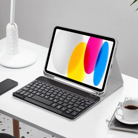 TECH-PROTECT torbica + tipkovnica iPAD 10.9” 10 / 2022 / 11” 11 / 2025 (siva) - Slika 4