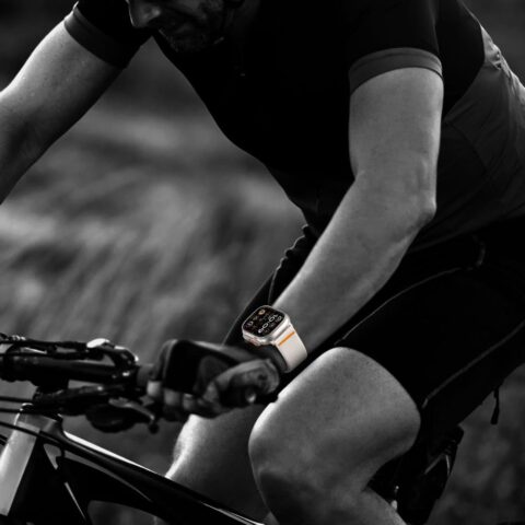 TECH-PROTECT NYLON CLASP APPLE WATCH 6 / 7 / 8 / 9 / 10 / SE / ULTRA 1 / 2 (44 / 45 / 46 / 49 mm) (TITANIUM) - Slika 7