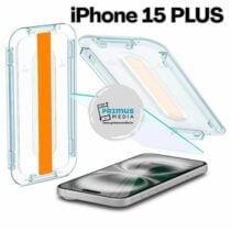 Premium kaljeno staklo 3D sa aplikatorom za instalaciju komplet za iPhone 15 PLUS