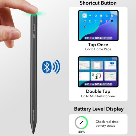 3 ESR Geo Digital Stylus olovka za iPad (crni) - Slika 4