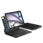 TECH-PROTECT torbica + tipkovnica MAGNETIC iPAD PRO 12.9” 4 / 5 / 6 / 2020-2022 / AIR 13” 1 / 2 / 2024-2025 (crna) - Slika 5