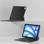 TECH-PROTECT torbica + tipkovnica MAGNETIC iPad AIR 10.9” 4 / 5 / 2020-2022 / 11” 6 / 7 / 2024-2025 (crna) - Slika 7