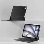 TECH-PROTECT torbica + tipkovnica MAGNETIC iPAD PRO 12.9” 4 / 5 / 6 / 2020-2022 / AIR 13” 1 / 2 / 2024-2025 (crna) - Slika 7