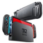 SUPCASE CRYSTAL CASE zaštita za NINTENDO SWITCH 2 (FROST BLACK)