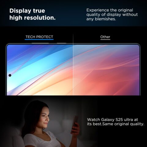 TECH-PROTECT QUICK SET+ 2 kaljena stakla za Samsung GALAXY S25 ULTRA (sa aplikatorom) - Slika 5