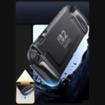 SUPCASE CRYSTAL CASE zaštita za NINTENDO SWITCH 2 (FROST BLACK) - Slika 5