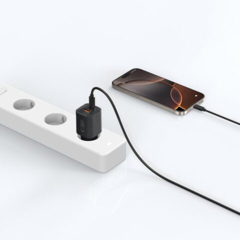 TECH-PROTECT NCM33 2-utora strujni BRZI punjač PD 33W / QC3.0 (CRNI) - Slika 7