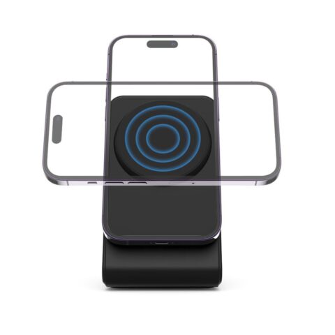 TECH-PROTECT QI15W-A38 MAGNETIC MAGSAFE bežični punjač (crni) - Slika 9