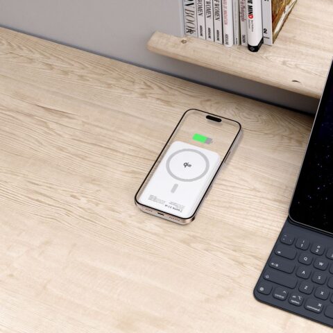 TECH-PROTECT PB24 LIFEMAG QI2 MAGSAFE POWER BANK 10.000 mAh (bijela) - Slika 9