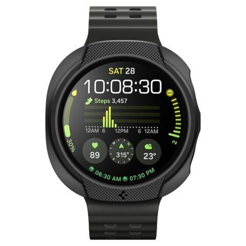 SPIGEN liquid air SAMSUNG GALAXY WATCH 8 CLASSIC (44 mm) zaštita MATTE BLACK - Slika 2