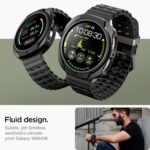 SPIGEN liquid air SAMSUNG GALAXY WATCH 8 CLASSIC (44 mm) zaštita MATTE BLACK - Slika 11