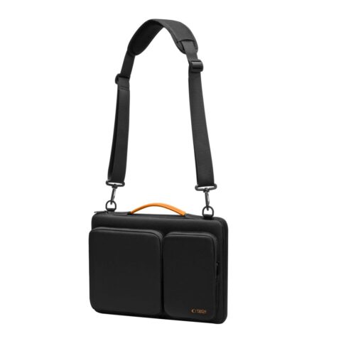 TECH-PROTECT Defender Bag univerzalna torbica za laptop 15-16" (BLACK/ORANGE) - Slika 10