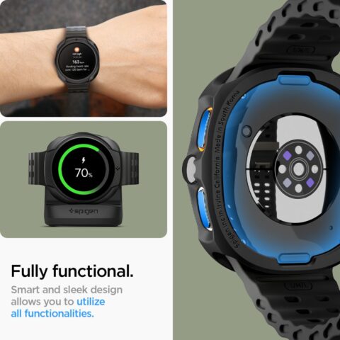 SPIGEN liquid air SAMSUNG GALAXY WATCH 8 CLASSIC (44 mm) zaštita MATTE BLACK - Slika 13