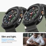 SPIGEN liquid air SAMSUNG GALAXY WATCH 8 CLASSIC (46 mm) zaštita MATTE BLACK - Slika 14