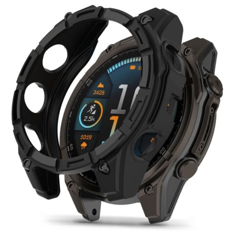 TECH-PROTECT DEFENSE AIR zaštitna maskica za GARMIN FENIX 8 (51mm) (crna) - Slika 1
