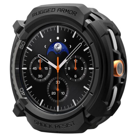 SPIGEN RUGGED ARMOR SAMSUNG GALAXY WATCH 8 CLASSIC (46 mm) zaštita MATTE BLACK - Slika 3