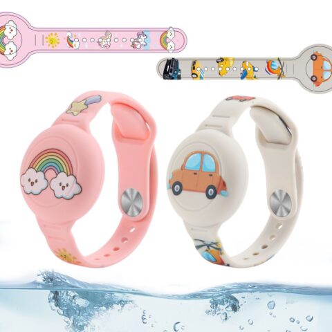 TECH-PROTECT 2 komada Smooth silikonske narukvice za Apple Airtag - Slika 3