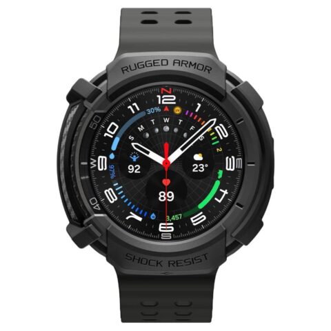 SPIGEN RUGGED ARMOR SAMSUNG GALAXY WATCH 8 CLASSIC (46 mm) zaštita MATTE BLACK - Slika 4