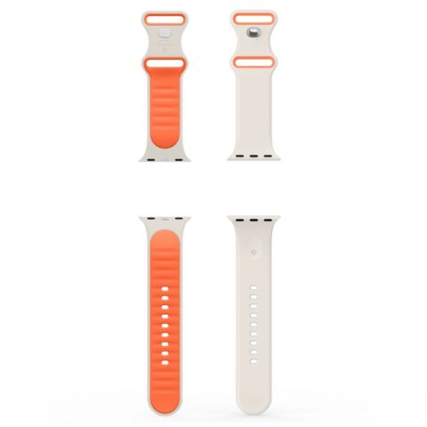 SPIGEN NANO POP narukvica za APPLE WATCH 6 / 7 / 8 / 9 / 10 / SE (40 / 41 / 42 mm) ORANGE BEIGE - Slika 7