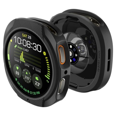 SPIGEN liquid air SAMSUNG GALAXY WATCH 8 CLASSIC (44 mm) zaštita MATTE BLACK - Slika 7