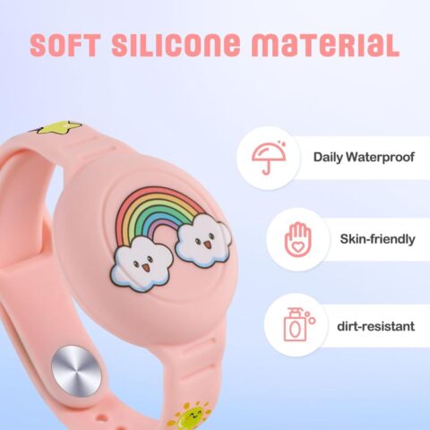 TECH-PROTECT 2 komada Smooth silikonske narukvice za Apple Airtag - Slika 6