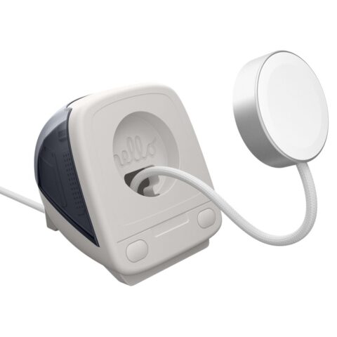 SPIGEN CLASSIC C1 APPLE sat stalak za punjač (GRAPHITE) - Slika 8