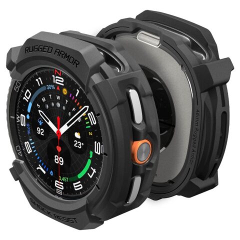 SPIGEN RUGGED ARMOR SAMSUNG GALAXY WATCH 8 CLASSIC (46 mm) zaštita MATTE BLACK - Slika 8