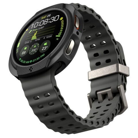 SPIGEN liquid air SAMSUNG GALAXY WATCH 8 CLASSIC (44 mm) zaštita MATTE BLACK - Slika 8