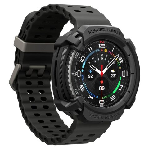 SPIGEN RUGGED ARMOR SAMSUNG GALAXY WATCH 8 CLASSIC (46 mm) zaštita MATTE BLACK - Slika 9
