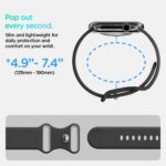 SPIGEN NANO POP narukvica za APPLE WATCH 6 / 7 / 8 / 9 / 10 / SE / ULTRA 1 / 2 (44 / 45 / 46 / 49 mm) BLACK SESAME - Slika 10