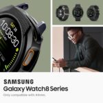 SPIGEN liquid air SAMSUNG GALAXY WATCH 8 CLASSIC (44 mm) zaštita MATTE BLACK - Slika 10
