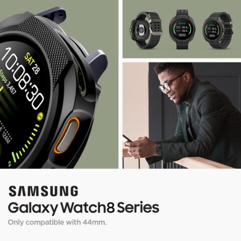 SPIGEN liquid air SAMSUNG GALAXY WATCH 8 CLASSIC (44 mm) zaštita MATTE BLACK - Slika 10